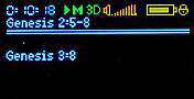 Audio book playback screen