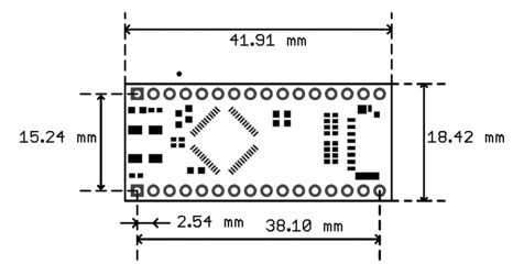 VS1000-AM Modul akustisch DIP32 3,4-6VDC VS1000 AUDIO MODULE VLSI 